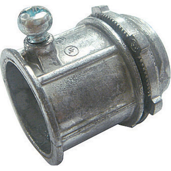 Gampak EMT Connector, Set Screw, Die Cast Zinc, Red 02-55232 - main